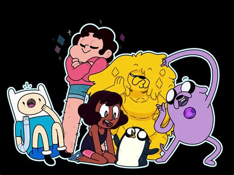 adventure time steven universe crossover